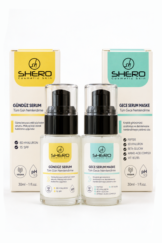 Shero Gündüz Gece Serum Seti 2x30 ml