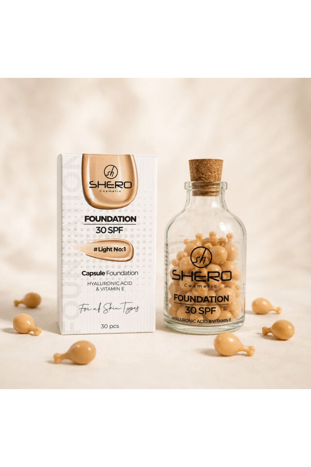 Shero Cosmetic Kapsül Fondöten Light No:1